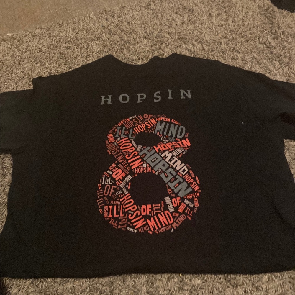 Hopsin Ill Mind 8 Mens Tour Baseball Jersey Shirt Sz Medium